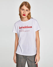 Load image into Gallery viewer, T-shirt front slogan
